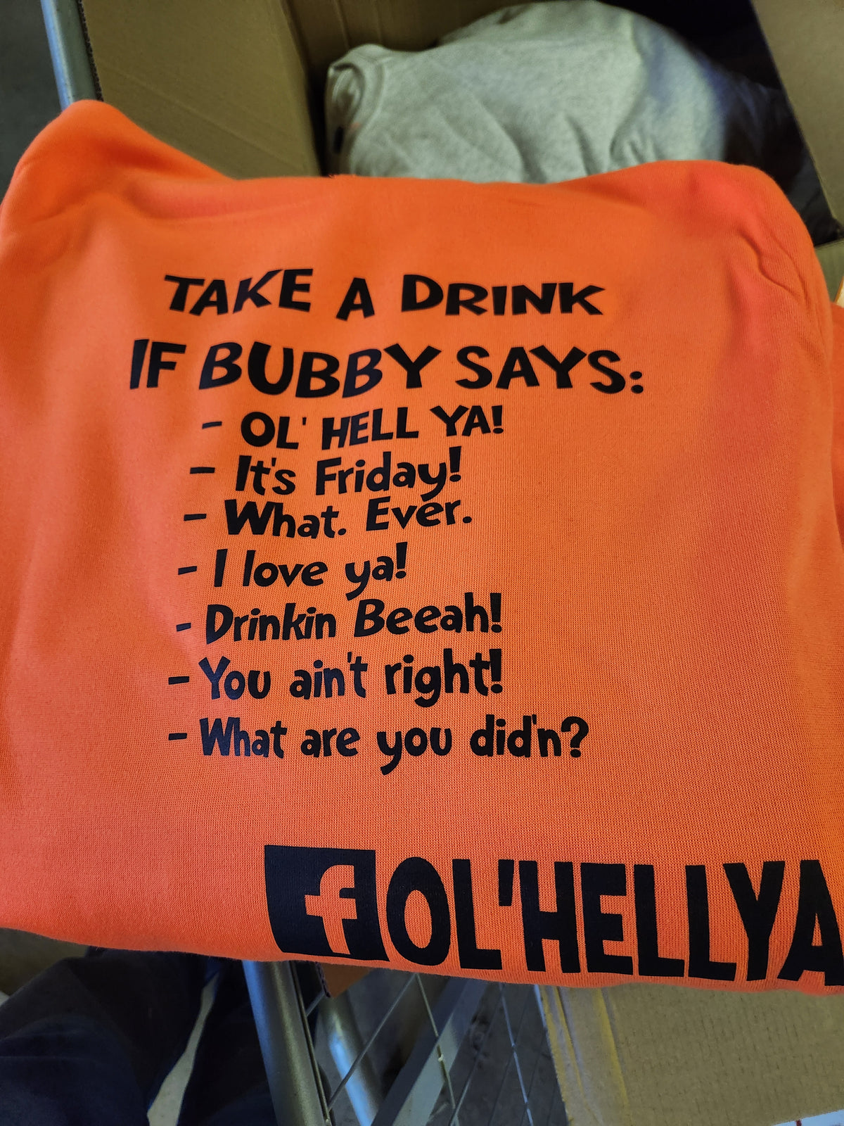 ******ORANGE NEON HOODIE