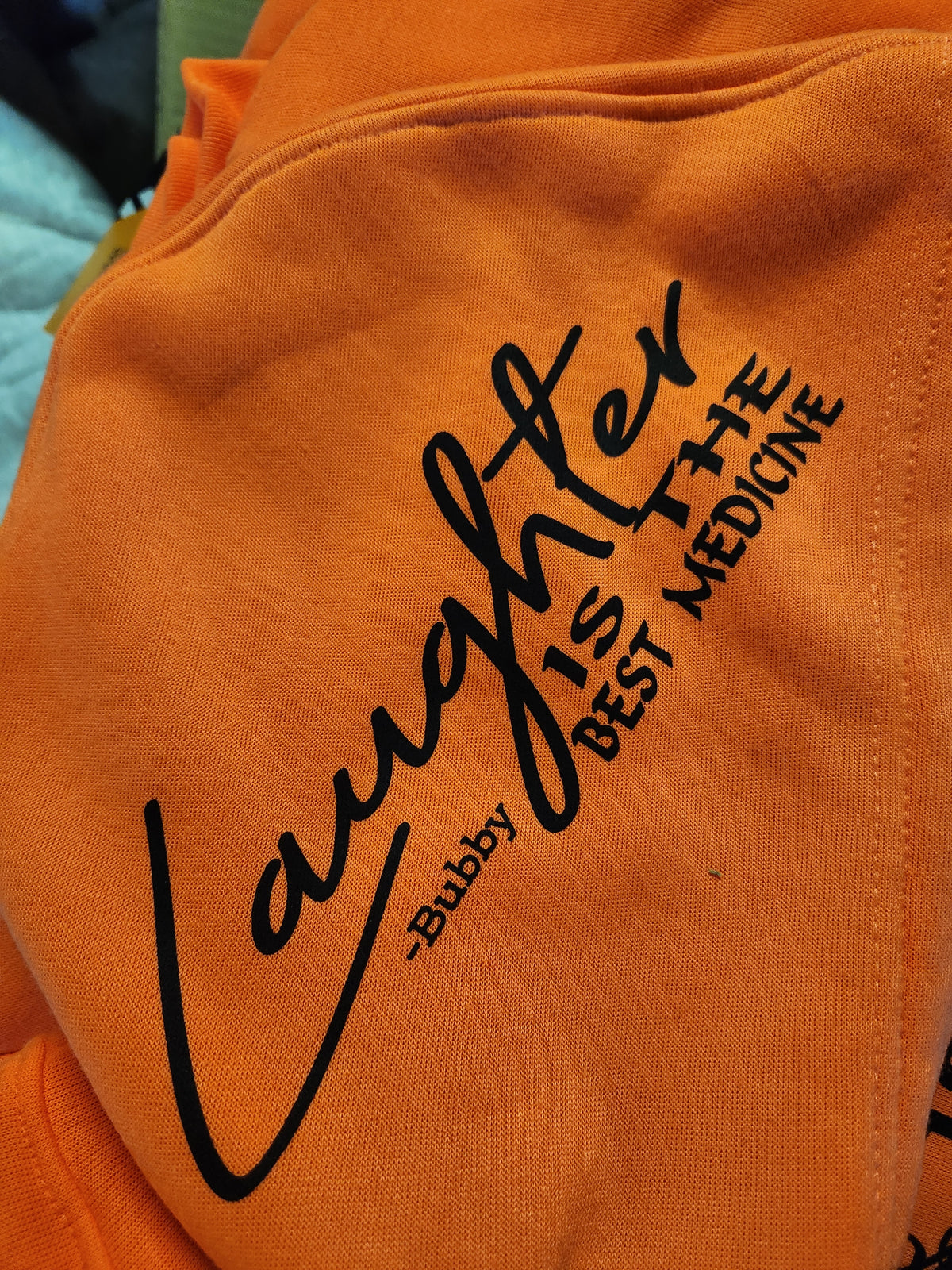 ******ORANGE NEON HOODIE